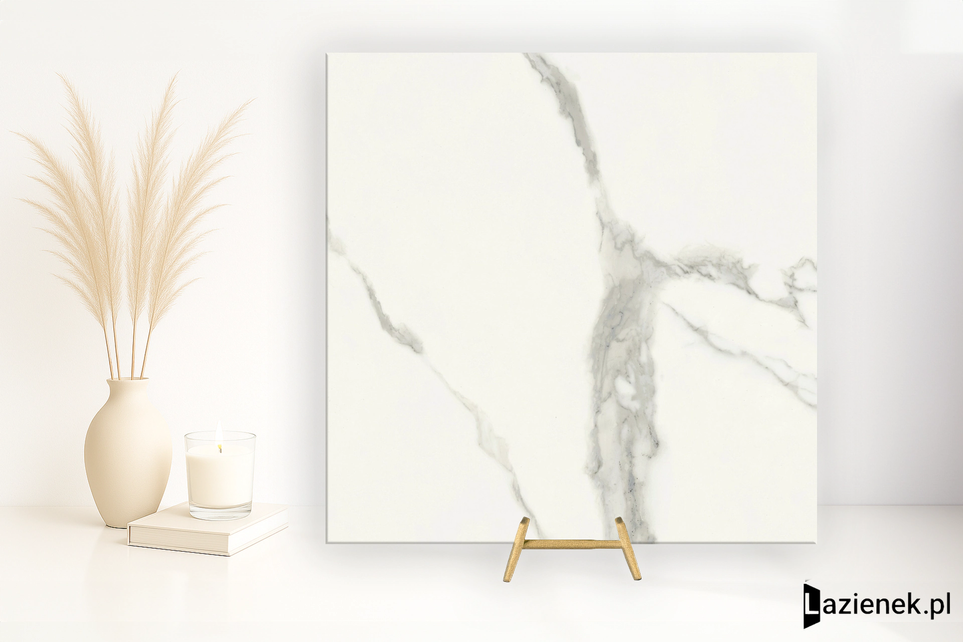 Graniti Fiandre Marble Lab Calacatta Bellissimo naturalna 60x60 cm gr. 8 mm - płytka rektyfikowana / AS199X860